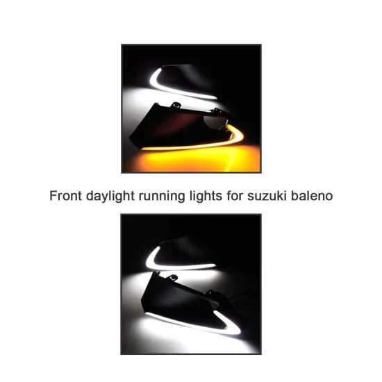 Buy Maruti Suzuki Baleno LED Front DRL Accessories Online